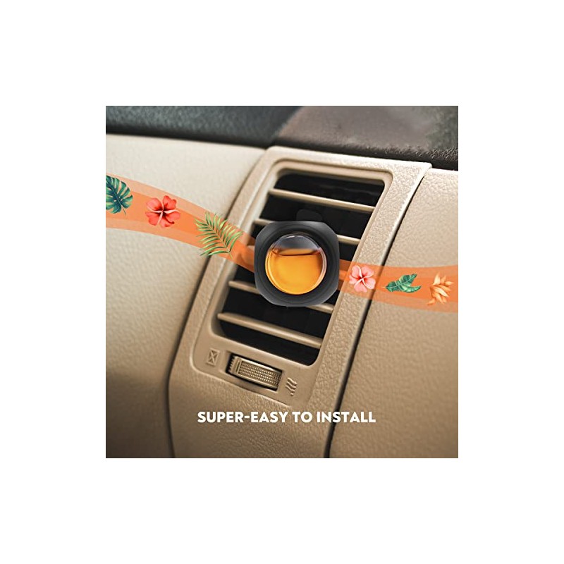 DRIVEJOY 8-Pack Car Air Fresheners - Hawaiian & New Car