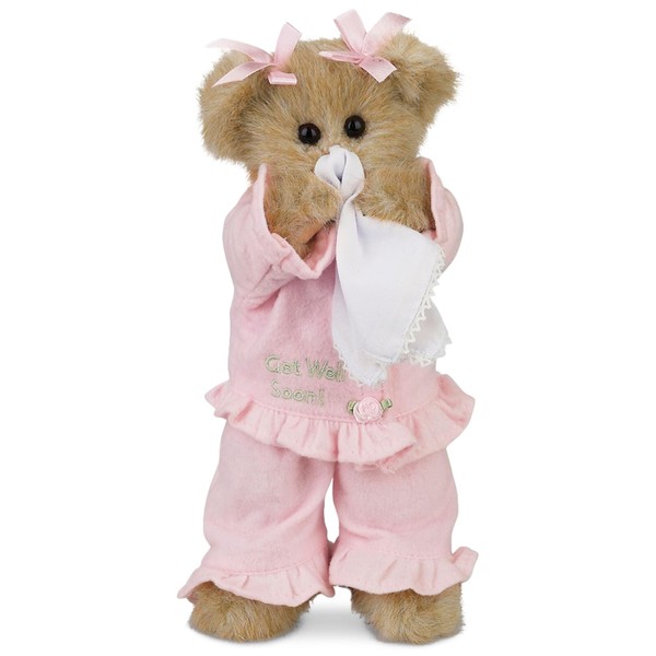 Bearington Sicky Vicky Get Well Soon Stuffed Animal Teddy Bear