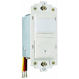 Legrand-Pass & Seymour RW500ULACCV4 Wall Occupancy Sensor Two Wire 500-watt Easy Install Light, Almond