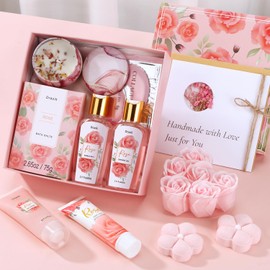 Drazik® Birthday Pamper Gifts for Women, Unique Pamper Hampers Kit Self Care Package for Her, Relaxation Ladies Christmas Spa Gifts Sets Xmas Present Ideas for Women Best Friend Sister Bestie Mum