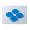 BUFFALO BEQJM50401A Earthquake Resistant Gel Mat, Square, 1.9 inches (50