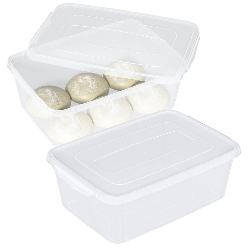 Asking 16 L Plastic Pizza Dough Proofing Box Container with
