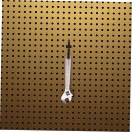 BIUDECO 100PCS J Shape Pegboard Hooks Plastic Display Shelf Hanger for Garage Craft Storage Easy to Install Safe for Organizing Tools and Accessories