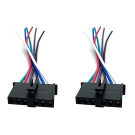 2pcs Rear Tail Light Wiring Harness Connector Plug for Ford Transit MK6 MK7