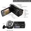Ordro V12 Video Camera Camcorder Digital YouTube Vlogging Camera Recorder