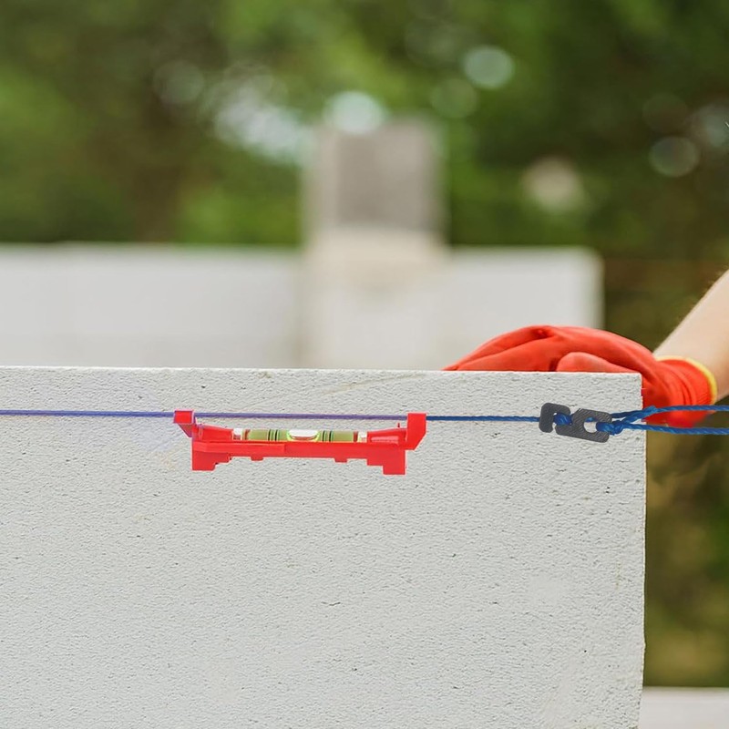 Professional Line Spirit Level and Cord Tensioner Set for Chalk