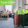 EZZNTIAL Corgi Convertible Travel Pillow - Stuffable Neck Support &