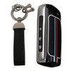 KUNIO Keyless Key Case Fits Mazda 2019-2023 3-Button Metal Housing,