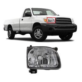 FitParts Compatible with Right Passenger Side Halogen Headlight Assembly Toyota Tacoma 2000-2004. New, Waterproof TO2503129 811500C010