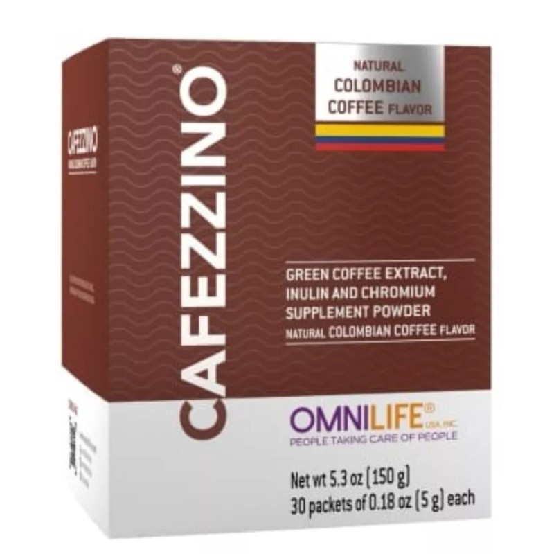 om Cafezzino Colombiano, control de peso digestivo Colombian Coffee.