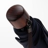 GRACITO 15001B60 Mini Folding Umbrella, For Gentlemen, Easy Drops, Plain,