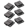 6PCS Front Rear Brake Pads 06435 HA5 671 High Strength