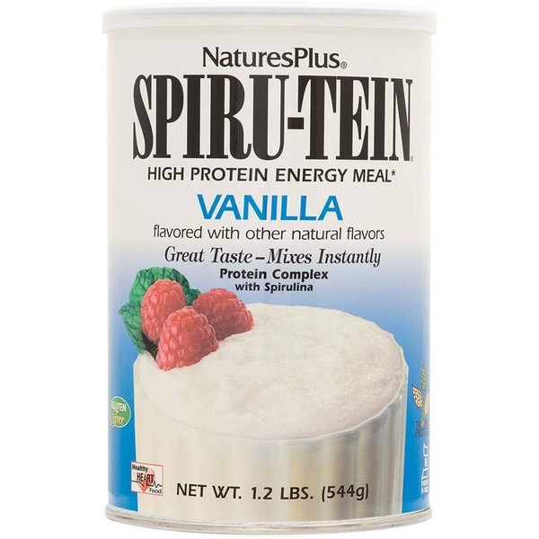 NaturesPlus Spirutein Vanilla 2.4 Lb (Pack of 3)
