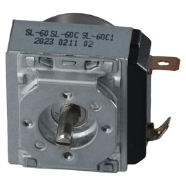 Urjumpea 60 Minutes Delay Timer Switch AC 250V (16A) Portable Metal Mechanical Timer Durable AC 125V (15A) Timer Switch Electronic Ovens