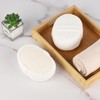 2 Pcs Natural Loofah Exfoliating Body Scrubber, Thickened Bath Shower