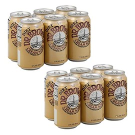 Dr. Browns Soda, Diet Cream Soda, 12oz cans Pack of 12