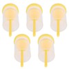 5Pcs Queen Bee Marking Bottle Catcher Cage Tube Lightweight Plastic