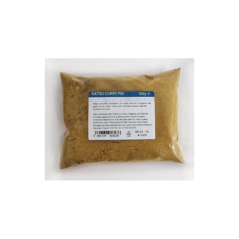 Entirely Ingredients - Katsu Curry Mix 100g - Selected for