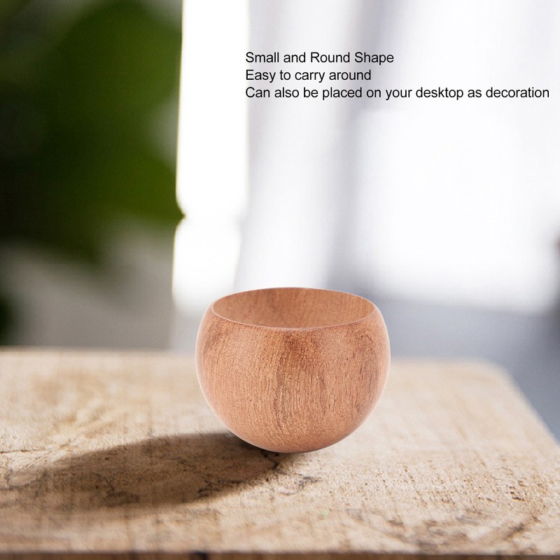 Essential Oil Wood Diffuser Small Ornament Round Aromatherapy Wooden Diffuser
