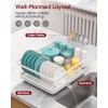 Sakugi Stainless Steel Dish Drying Rack for Kitchen Counter, Sink