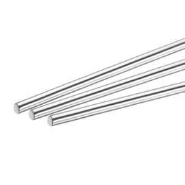 sourcing map 304 Stainless Steel Round Rods Bar,2mm Diameter 300mm Length for Various Shaft DIY Craft Model Car Plane Ship Pack of 20