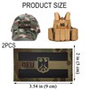 Pack of 2 Germany patch, Germany patch, German army patch,