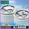 Adult Anti-fog Electroplated Prescription Swim Goggles with Large Frame lf656 1188M Black [Bag] 5ea