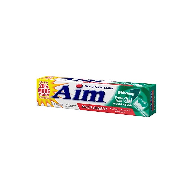 Aim Whitening Toothpaste with Baking Soda 5.5oz