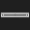 BJADE'S Linear Bar Air Vent Grille,24" X 4",HVAC Stander Vent