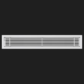 BJADE'S Linear Bar Air Vent Grille,24" X 4",HVAC Stander Vent Cover Linear Diffuser - Register Grille for Ceiling, Walls & Floors
