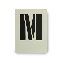 Dovetails Vintage Big Letter M Stencil 120 mm Tall Modern Alphabet Style