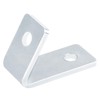 YIDU69Q 4 Pcs 2 Hole Corner Bracket Closed 60 Degree