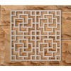 Lattice Panel with an Aztec Decorative Design MDF Home &