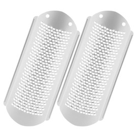 IWOWHERO Ergonomic Handle Foot Scraper Tool Stainless Steel Blades for Dead Skin Removal