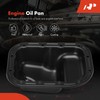 A-Premium Lower Engine Oil Pan Sump with Drain Plug Compatible