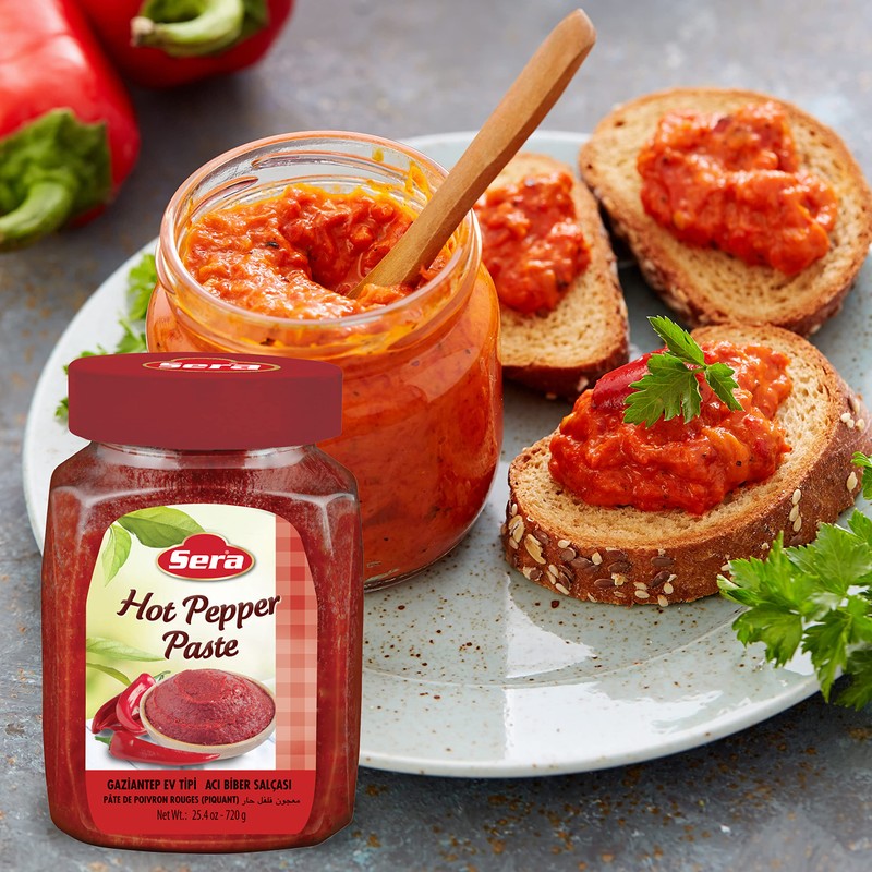 Sera Hot Pepper Paste 25.4 Oz Jar (2 PACK) |