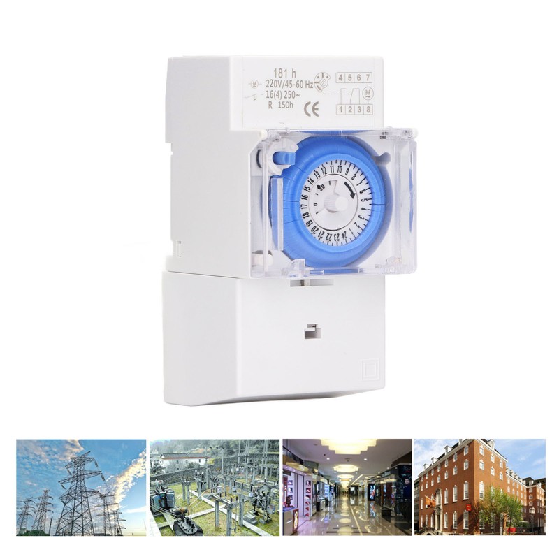 SUL181h Mechanical Timer with 80mAh Battery Time Control Switch for