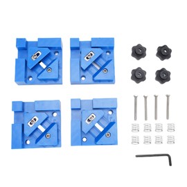Jiawu 4PCS Corner Clamps for Woodworking, 90 Degree Right Angle Clamp, 2 Modes Adjustable Corner for Woodworking, Boxes, Drawers, Cabinets, Fixing Clips