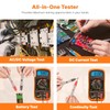 ULTRICS Digital Multimeter, Voltmeter Ammeter Ohmmeter Circuit Checker with Backlight