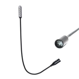 PALPEAL 22 inch LED Mixer gooseneck lamp for Light Control Equipment,DJ Mixer gooseneck Light for Yamaha BEHRINGER, Flexible gooseneck,XLR 4 Pin Port