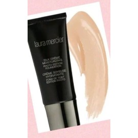 Laura Mercier Silk Creme oil free Photo Edition Foundation 4w1 chai 1 oz new