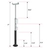 Tnyeobae Heavy Duty RV Slide Out Support - Adjusts from