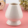 Fdit Matcha Whisk Stand Ceramic Holder for Bamboo Matcha Chasen