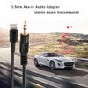 For Honda Acura 6Pin Car 3.5mm Aux-in Audio Adapter USB