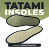 Japanese Rush Grass Tatami Insoles Sweat-Absorbing Breathable Suitable for Any