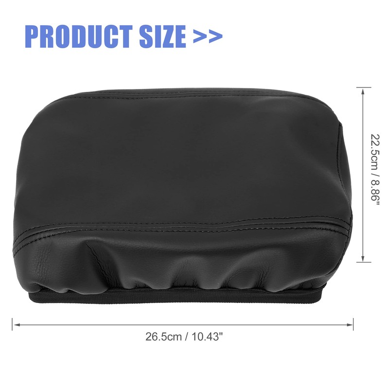 X AUTOHAUX Car Center Console Lid Armrest Seat Box Cover