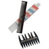 BABLO POMADE Cut Comb, Comb & Mesh Hair Comb Set,