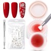 Cushion Gradient Painting Gel, Ombre Nails Aura Full Coverage Solid