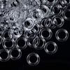 Boao Pack of 100 Transparent Roman Blind Curtain Rings, 16