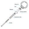 PATIKIL Expansion Eye Bolt M10x90mm, 2 Pack 304 Stainless Steel